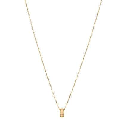 Louis Vuitton 18K Yellow Gold Empreinte Pendant Necklace 1 of 4