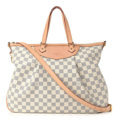 Louis Vuitton Damier Azur Siracusa GM 1 of 18
