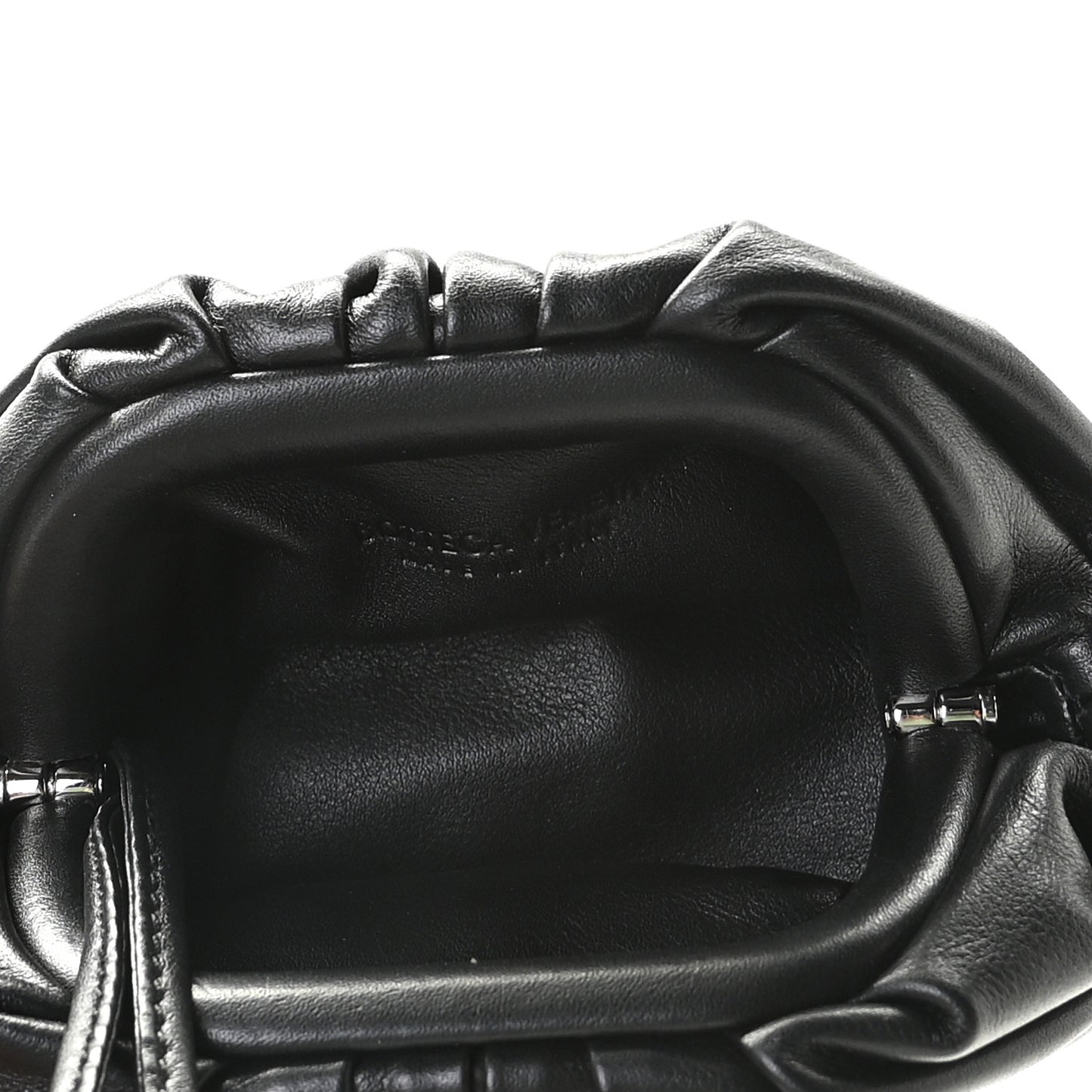Butter Calfskin Coin Purse Black