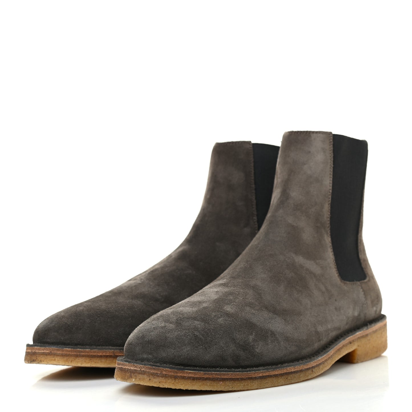 Suede Mens Nevada Chelsea Boots 45 Bronze
