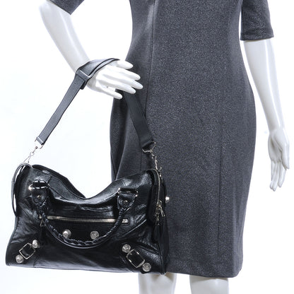 Balenciaga Agneau Giant 21 Silver Hardware City Black 2 of 7