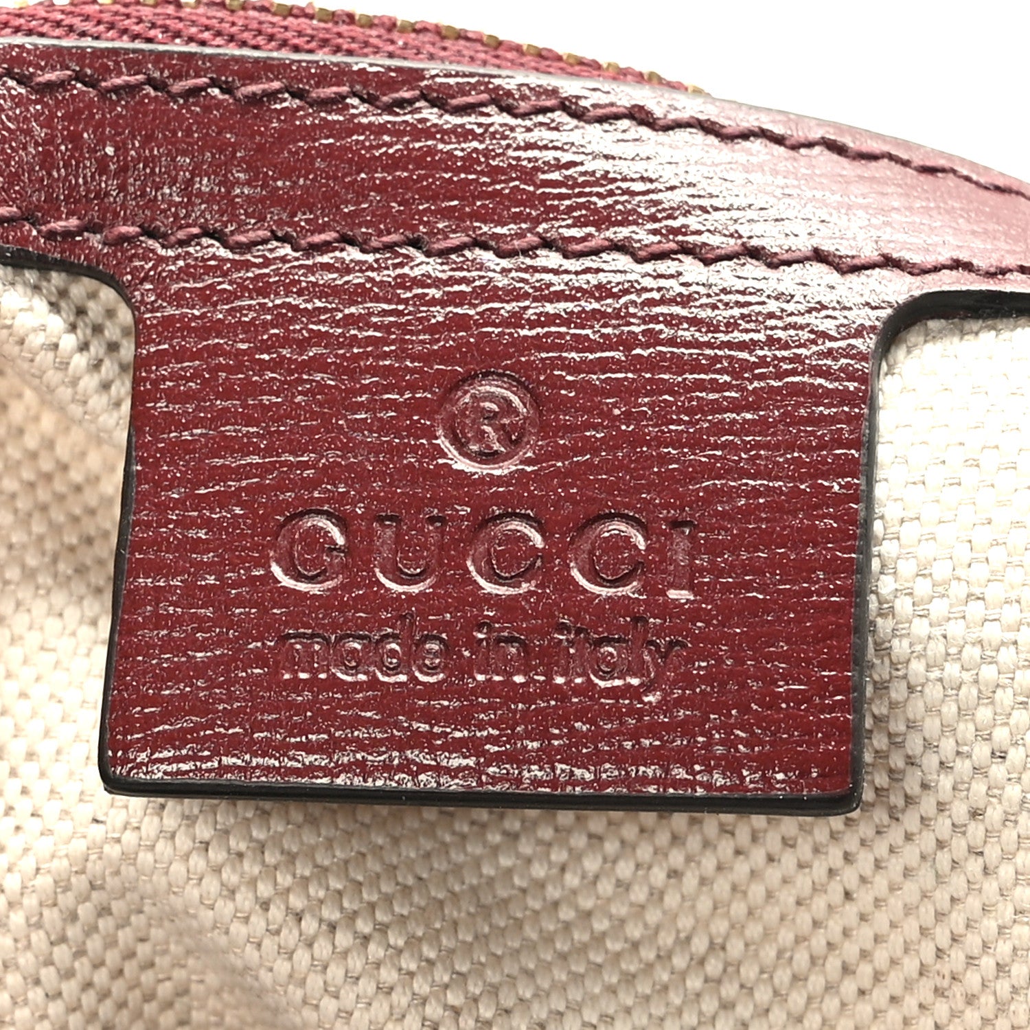Gucci Monogram Azalea Calfskin Web Small Jackie 1961 Hobo Sahara Rubino Chardonnay 6 of 9