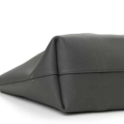 Moynat Taurillon Gex Calfskin Duo Reversible Tote Greige Zinc 9 of 10