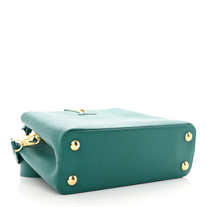 Louis Vuitton Taurillon Capucines BB Green 4 of 13