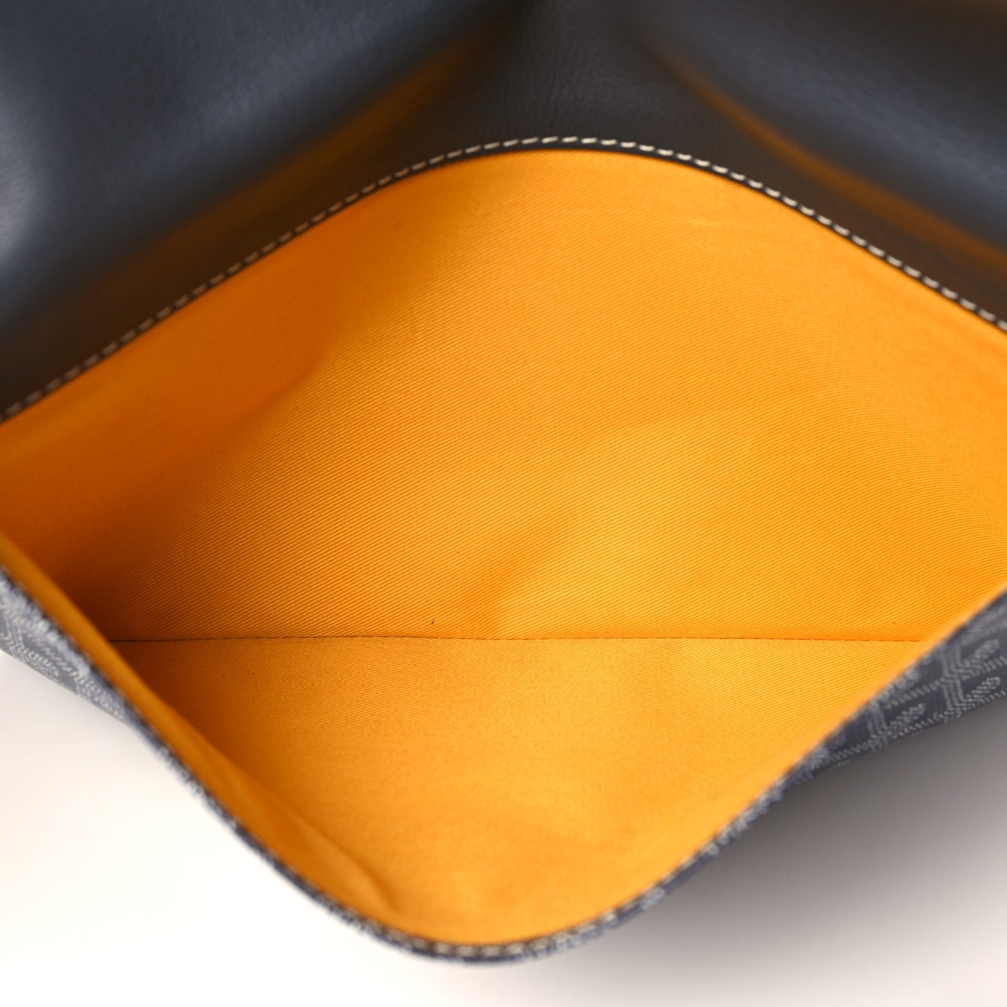 Goyardine Sainte Marie Soft Clutch Grey