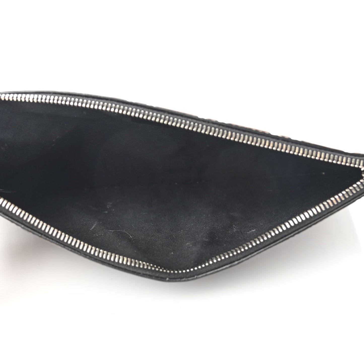 Vitello FF 1974 Embossed Pouch Maya Black
