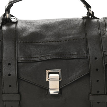 Proenza Schouler Lambskin Medium PS1 Satchel Dark Chocolate 7 of 12