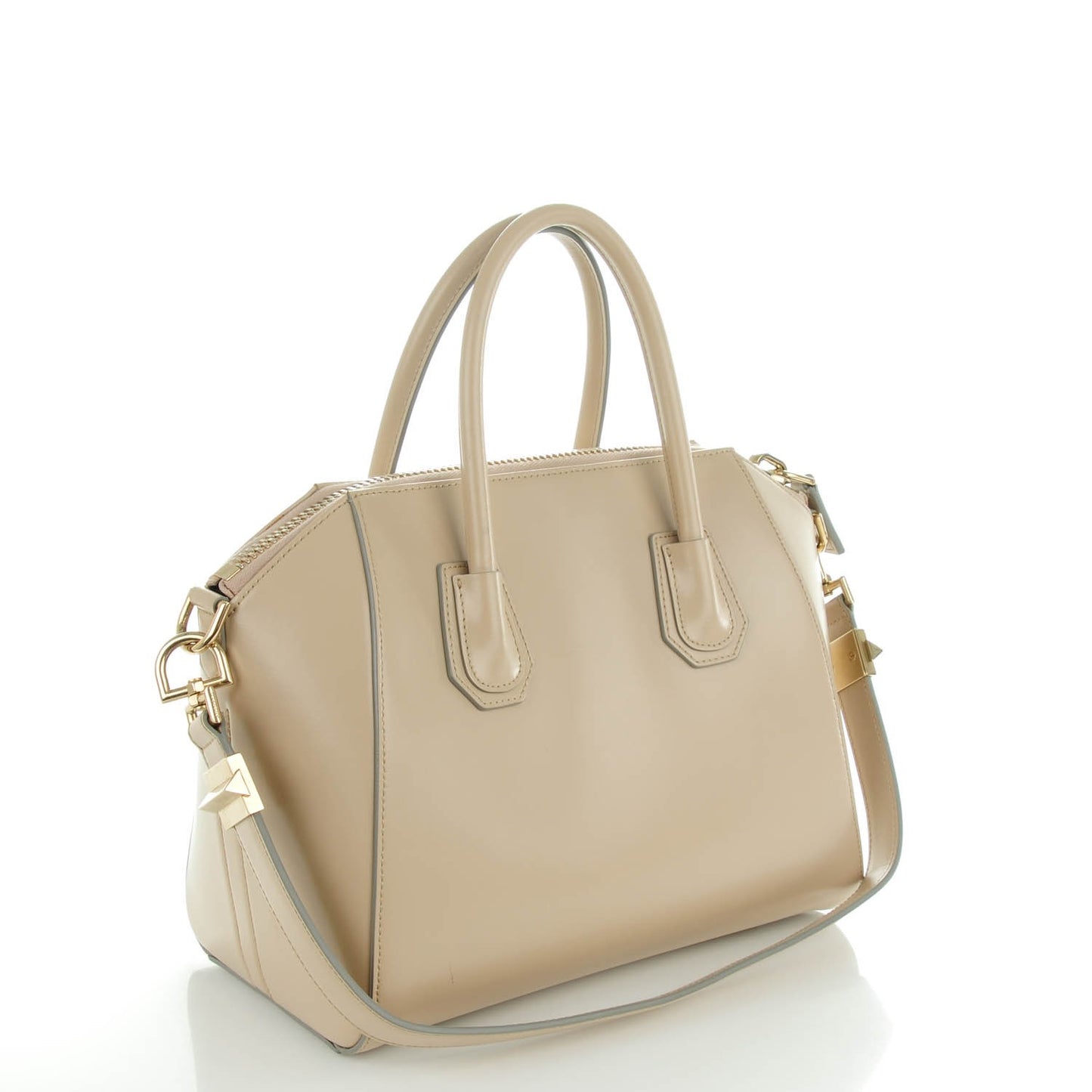 Smooth Calfskin Small Antigona Sand