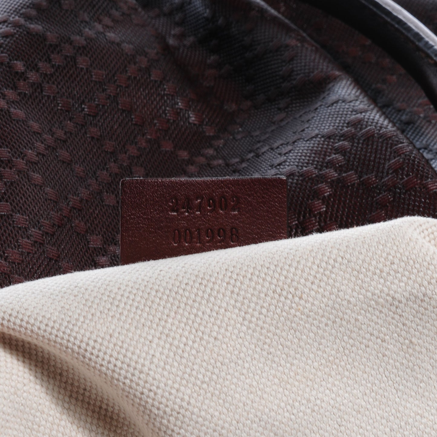 Leather Diamante Medium Unicef Sukey Top Handle Bag Chocolate