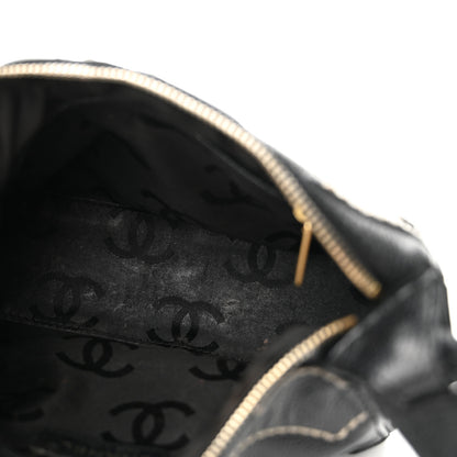 Chanel Caviar CC Stitched Small Hobo Black 5 of 13