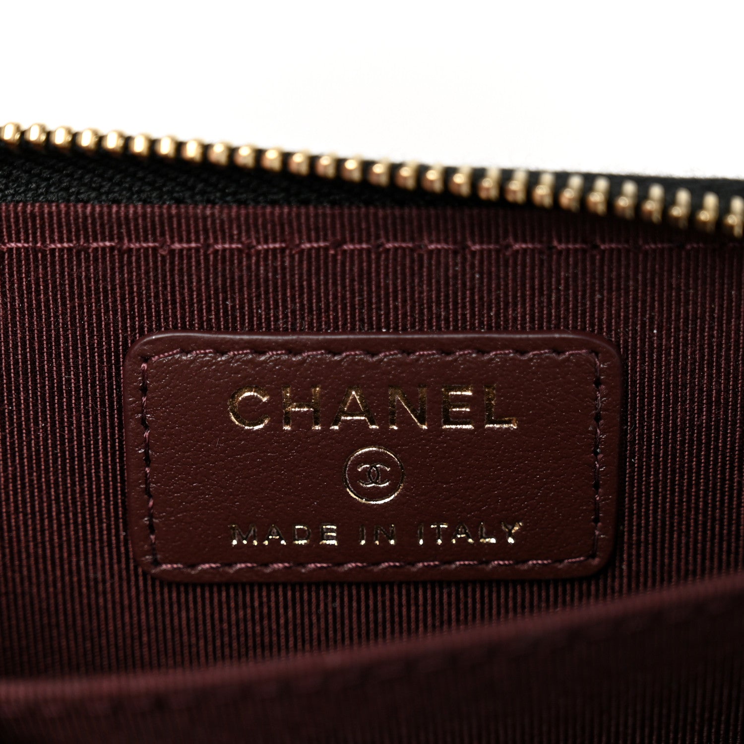 Chanel Caviar Quilted Zip Coin Purse Black 6 of 8