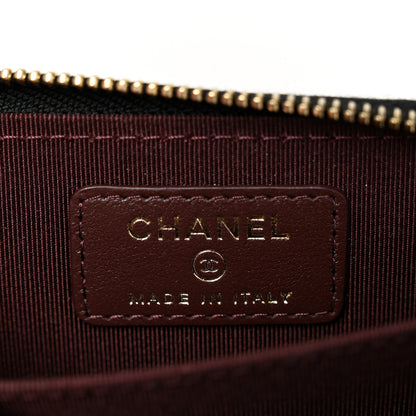 Chanel Caviar Quilted Zip Coin Purse Black 6 of 8