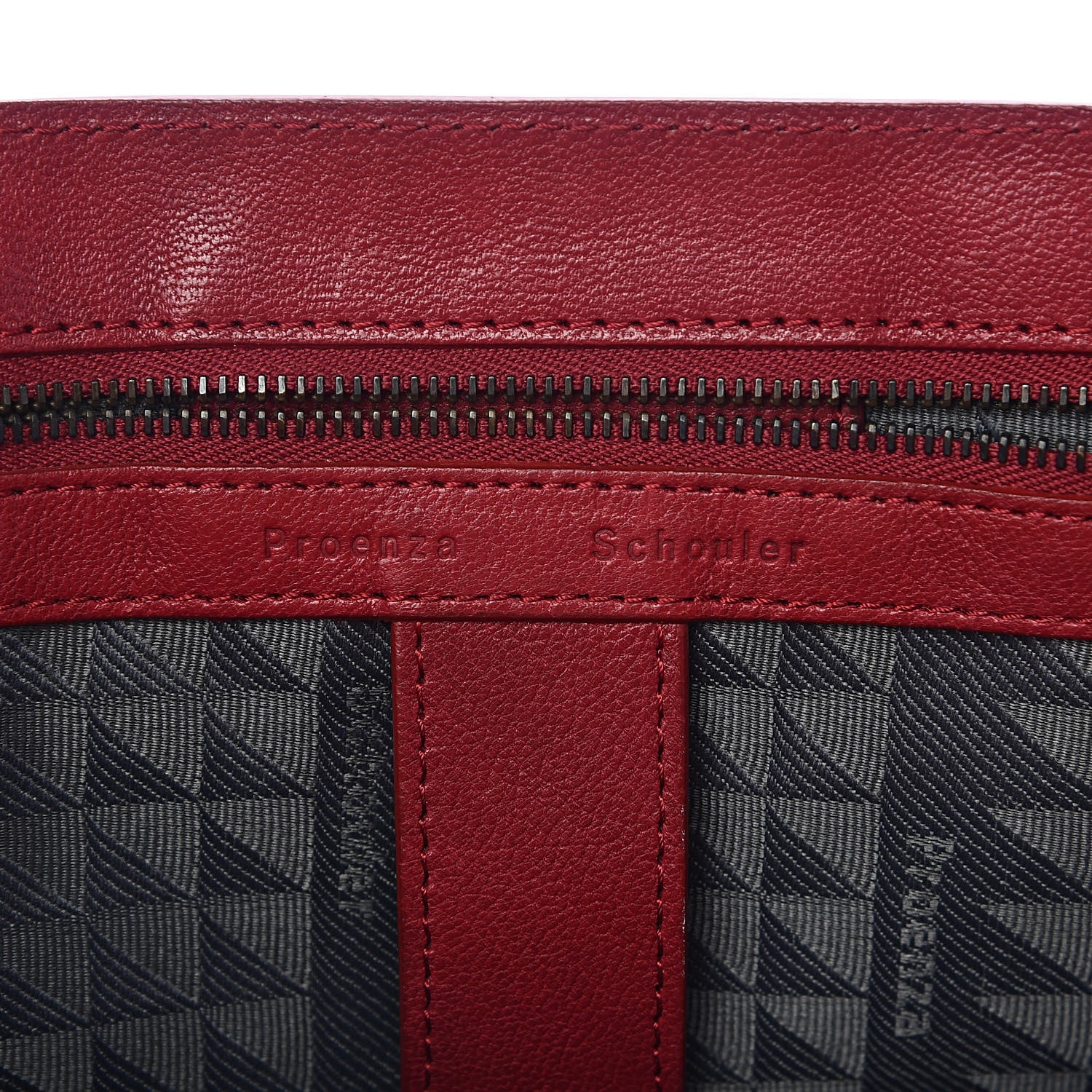 Proenza Schouler Lambskin Medium PS1 Satchel Chianti 6 of 12