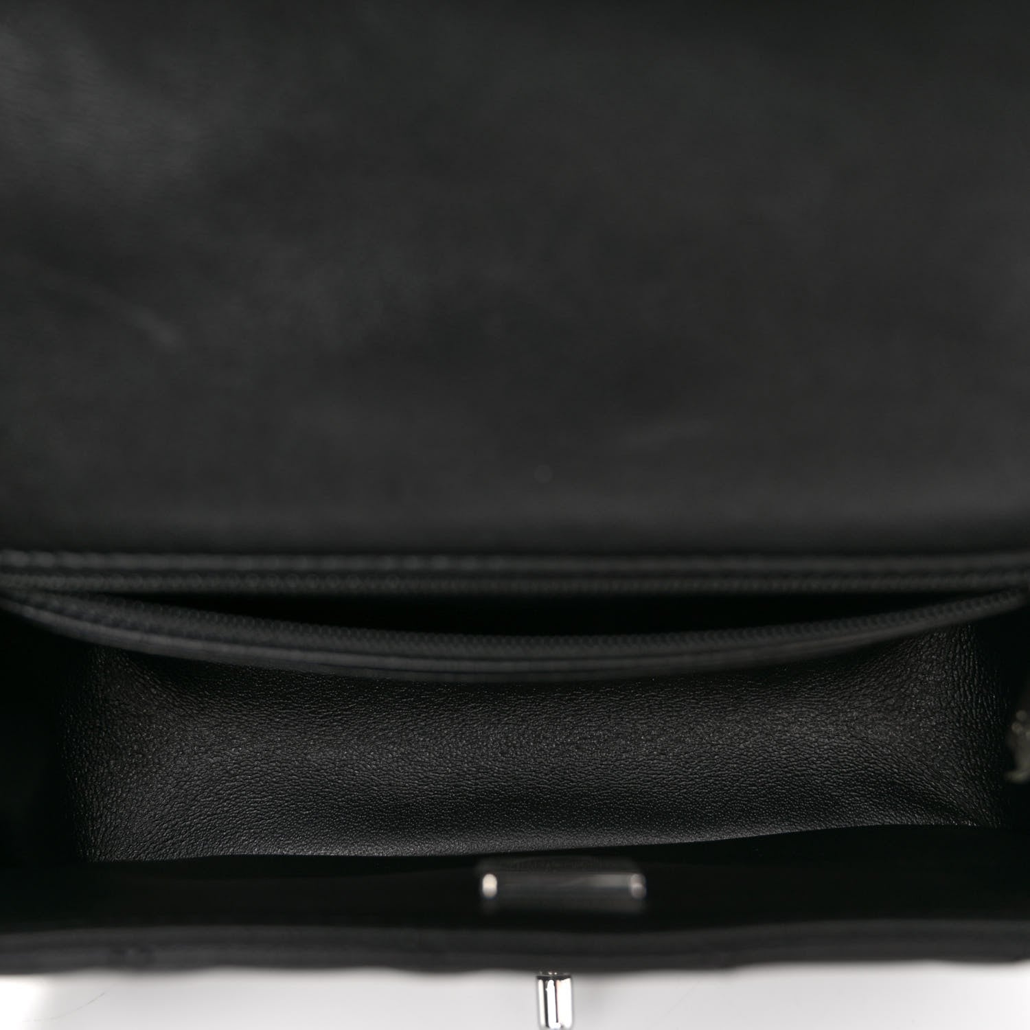 Chanel Lambskin Quilted Mini Rectangular Flap Black 5 of 10