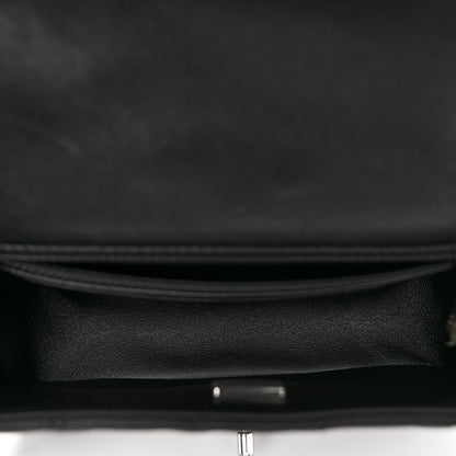 Chanel Lambskin Quilted Mini Rectangular Flap Black 5 of 10