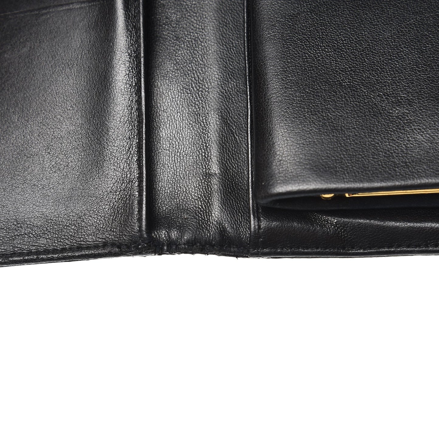Caviar Timeless CC French Wallet Black