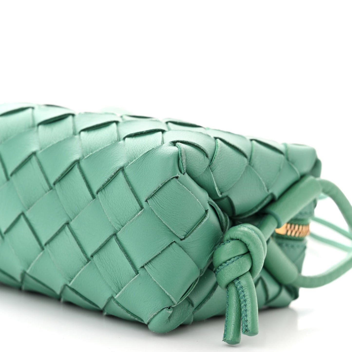 Nappa Intrecciato Candy Loop Camera Bag Mermaid