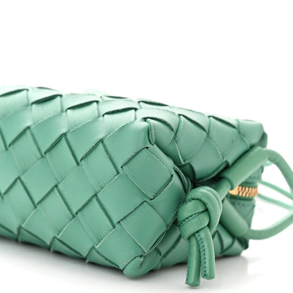 Bottega Veneta Nappa Intrecciato Candy Loop Camera Bag Mermaid 9 of 9