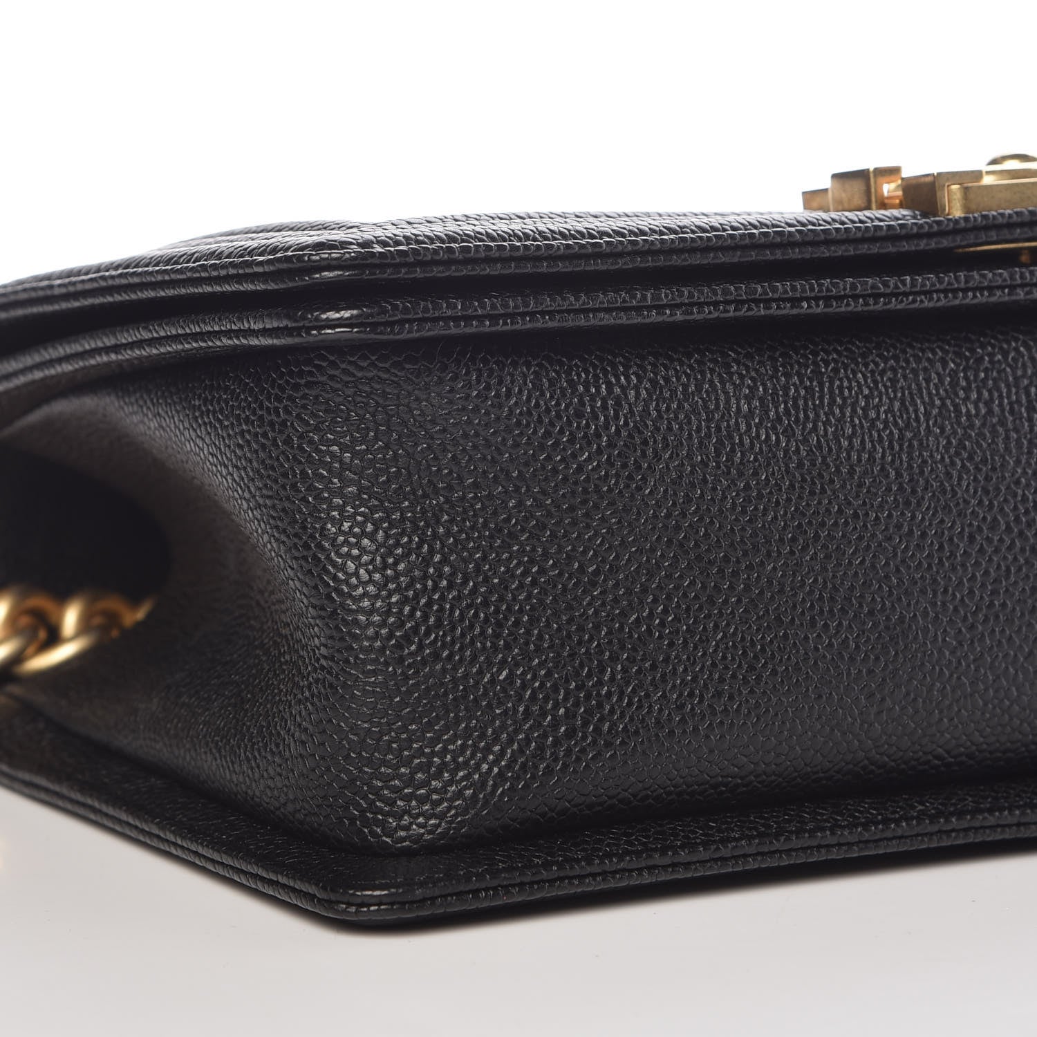 Chanel Caviar Quilted Medium Boy Flap Black 5 of 10