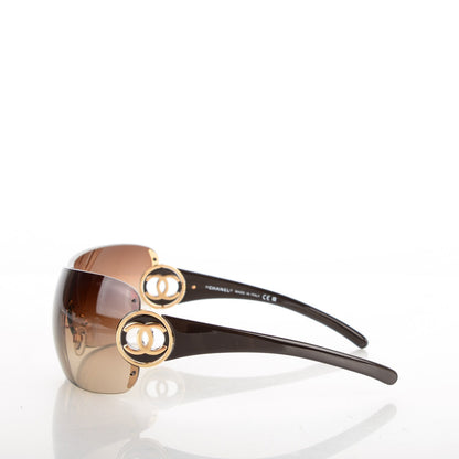 Chanel CC Sunglasses 4145 Brown 2 of 4