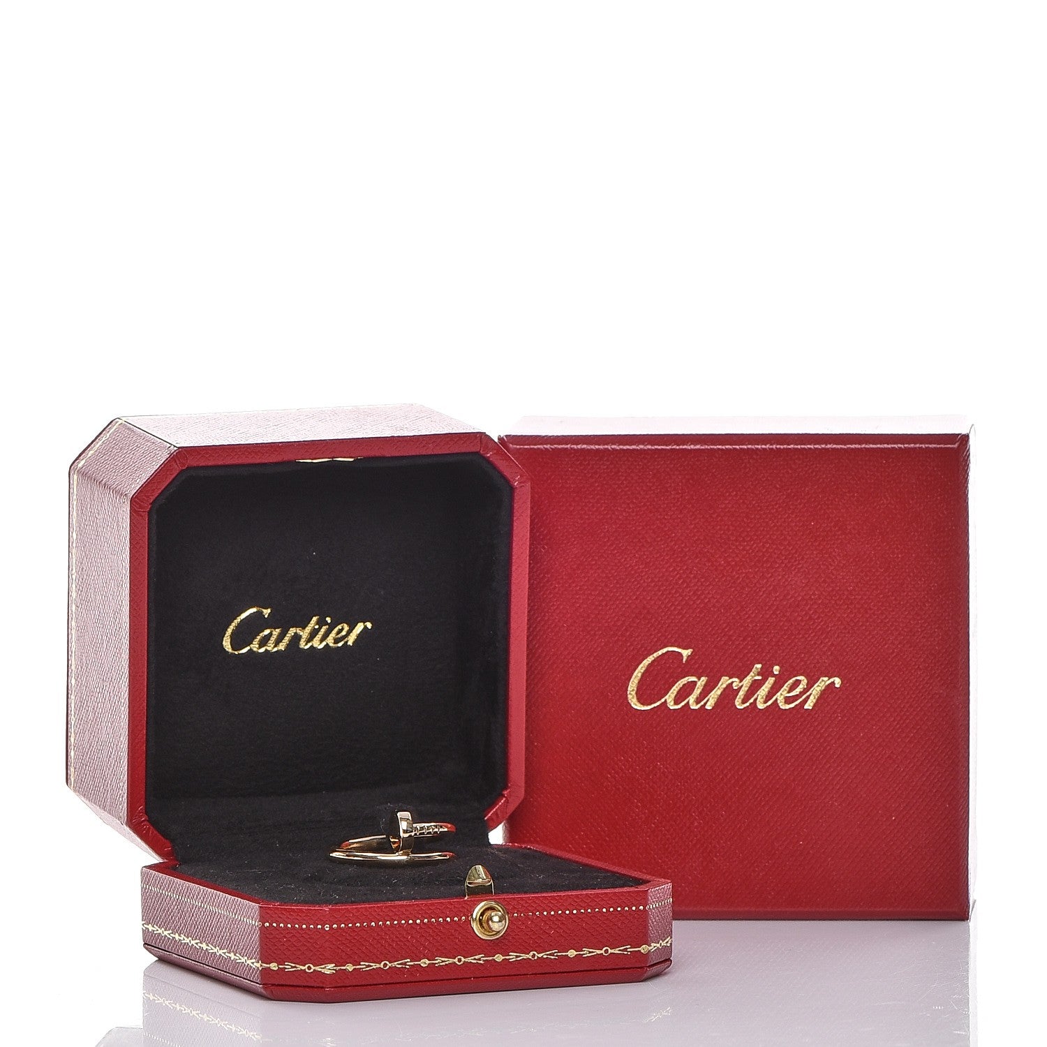 Cartier 18K Yellow Gold Juste Un Clou Ring 54 7 5 of 5
