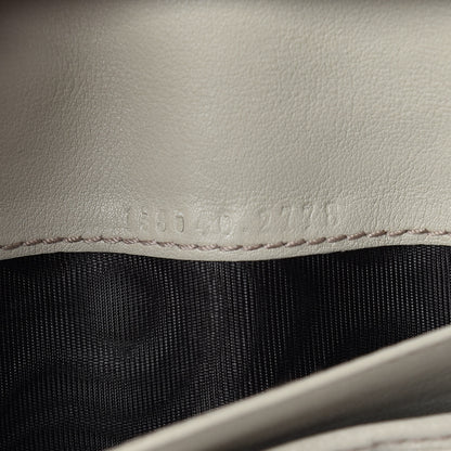 Gucci Guccissima Horsebit Continental Wallet Ivory 7 of 12