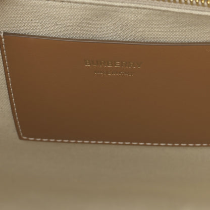 Burberry Raffia Calfskin Large Freya Tote Natural 6 of 10