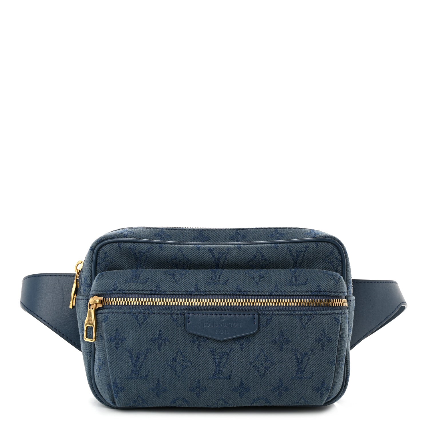 Louis Vuitton Denim Monogram Outdoor Bumbag Navy 1 of 9