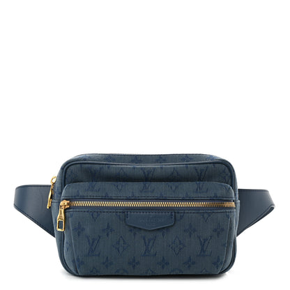 Louis Vuitton Denim Monogram Outdoor Bumbag Navy 1 of 9
