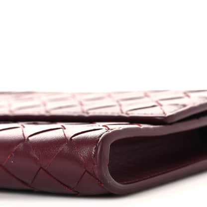 Bottega Veneta Nappa Intrecciato Long Andiamo Top Handle Clutch Barolo 9 of 11