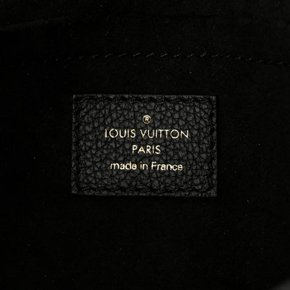 Louis Vuitton Soft Calfskin Mylockme Chain Bag BB Black Creme 6 of 10