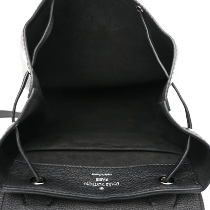 Louis Vuitton Calfskin Lockme Backpack Black 5 of 13