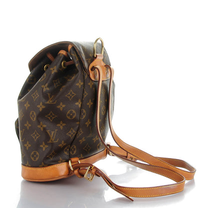 Louis Vuitton Monogram Montsouris MM Backpack 3 of 8