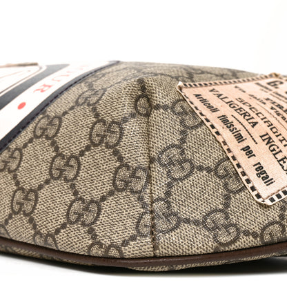 Gucci GG Supreme Monogram Courrier Belt Bag Beige New Acero 10 of 10