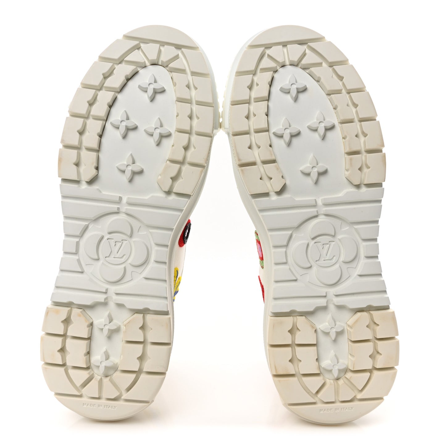 LV X YK Squad Sneaker Boot 37.5 White