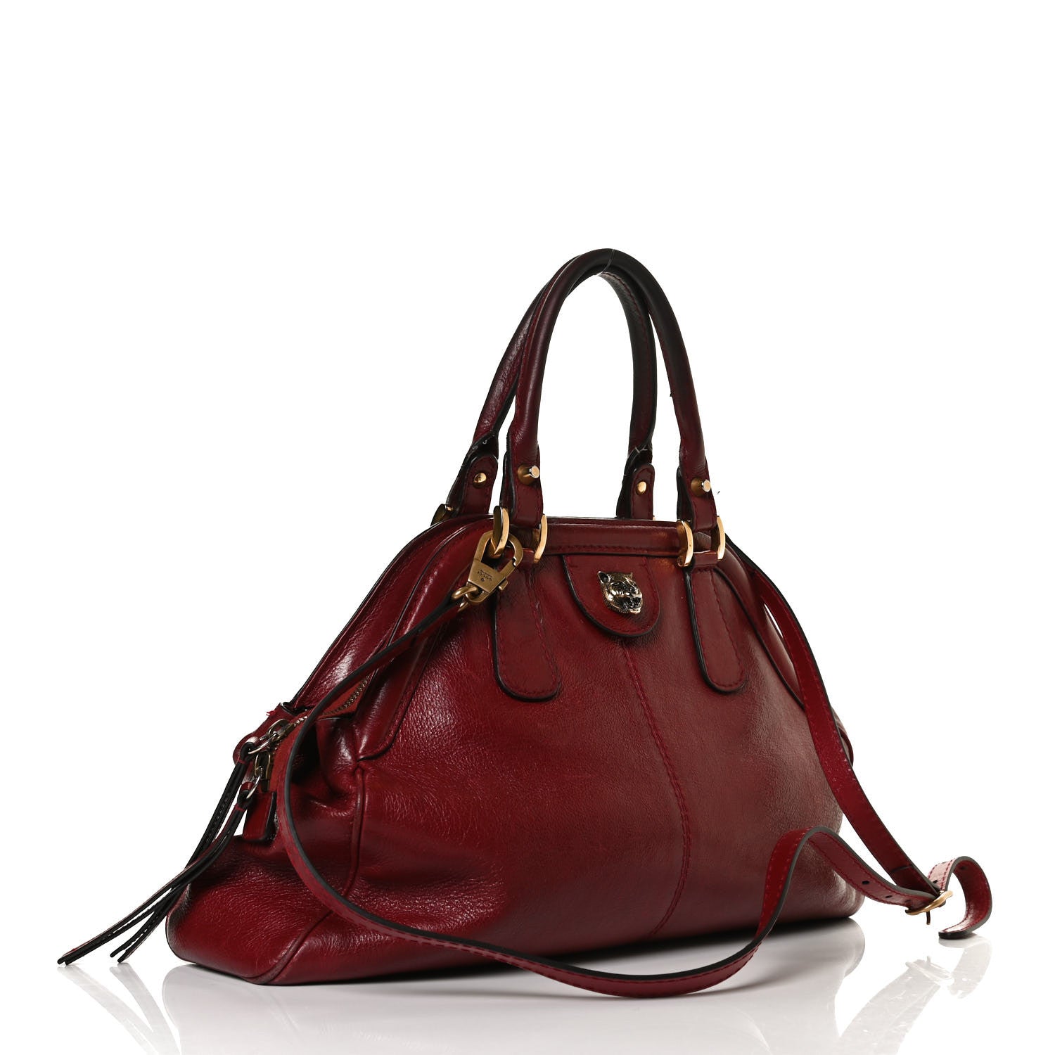 Gucci Piuma Lux Energy Medium Re(Belle) Top Handle Bag Romantic Cerise 4 of 37