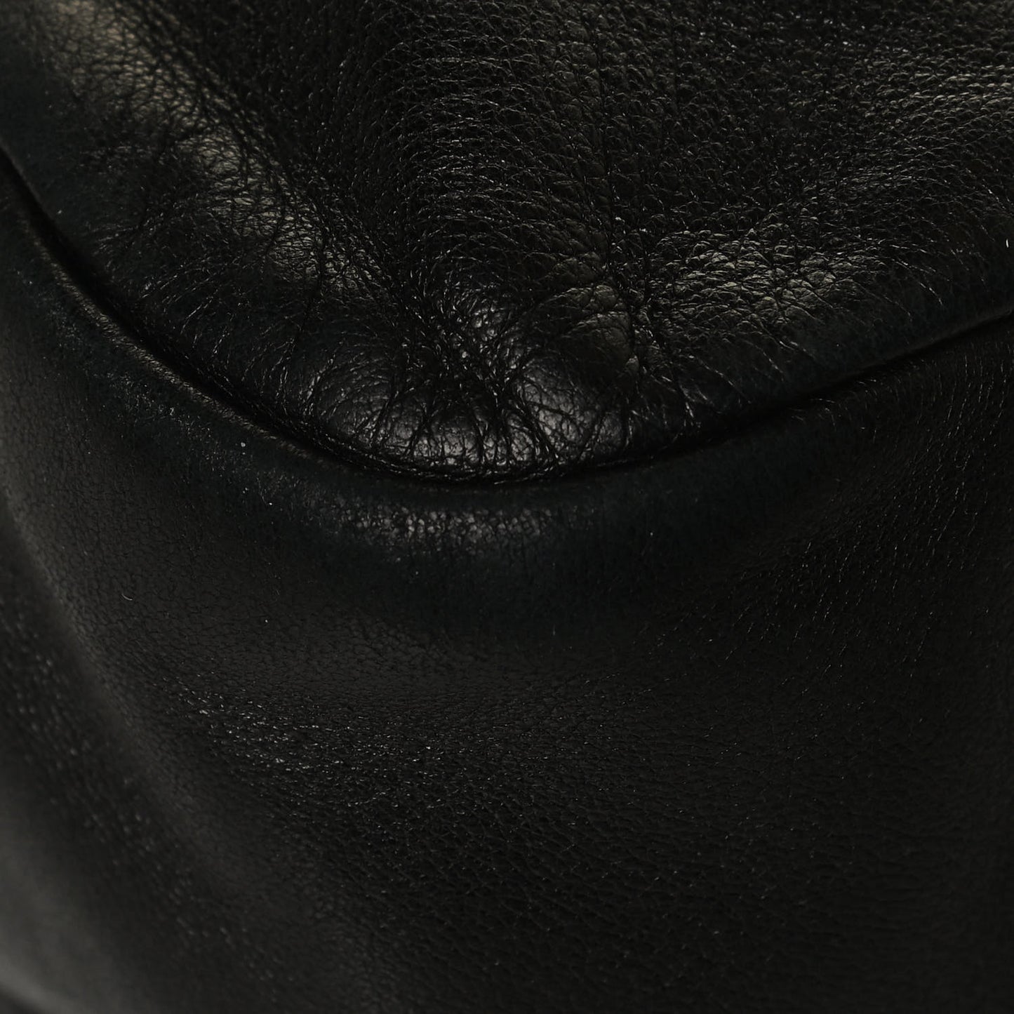 Lambskin Medium Soft and Chain Flap Black