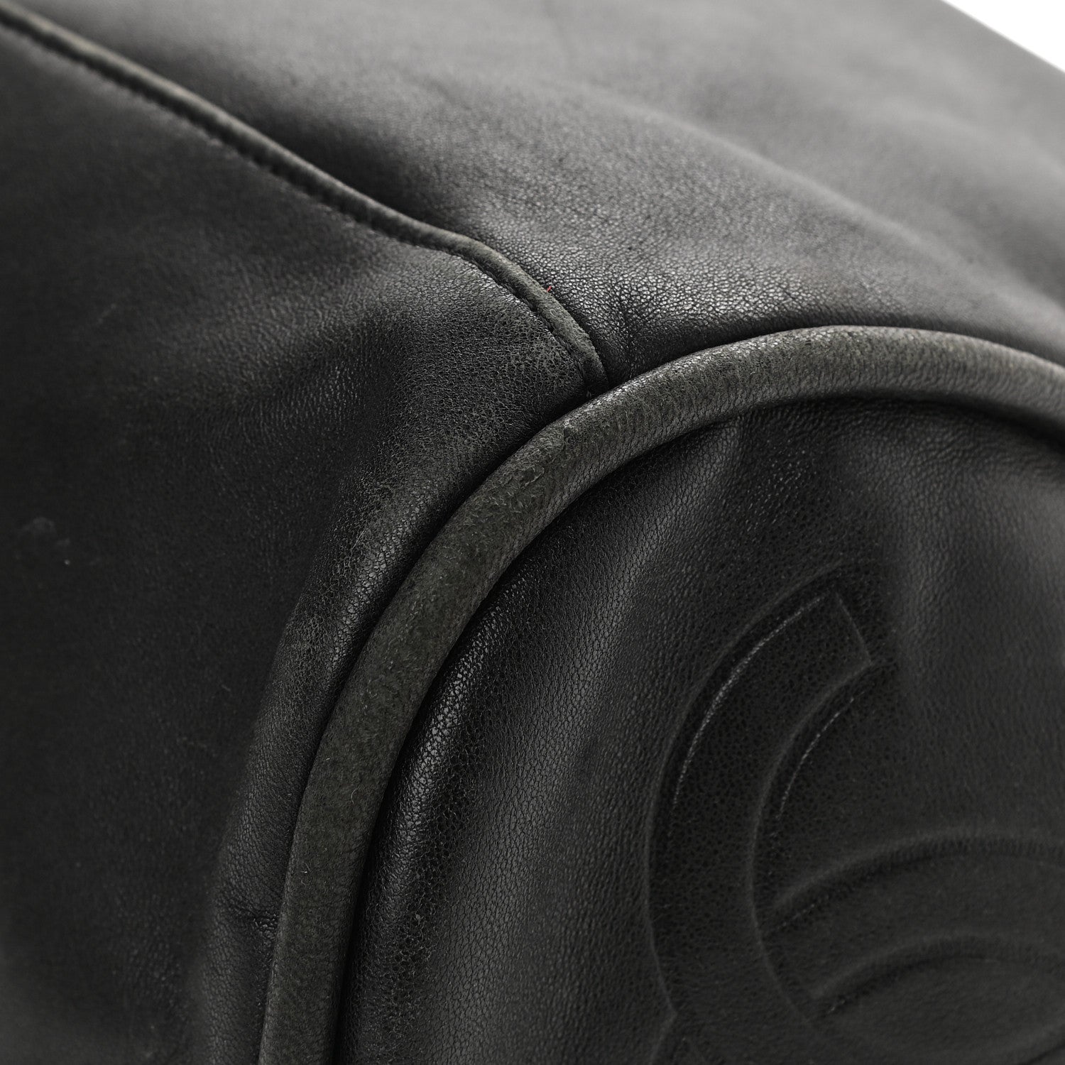 Chanel Lambskin Large Ultimate Soft Tote Black 10 of 13