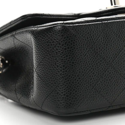 Chanel Caviar Quilted Mini Square Flap Black 8 of 9