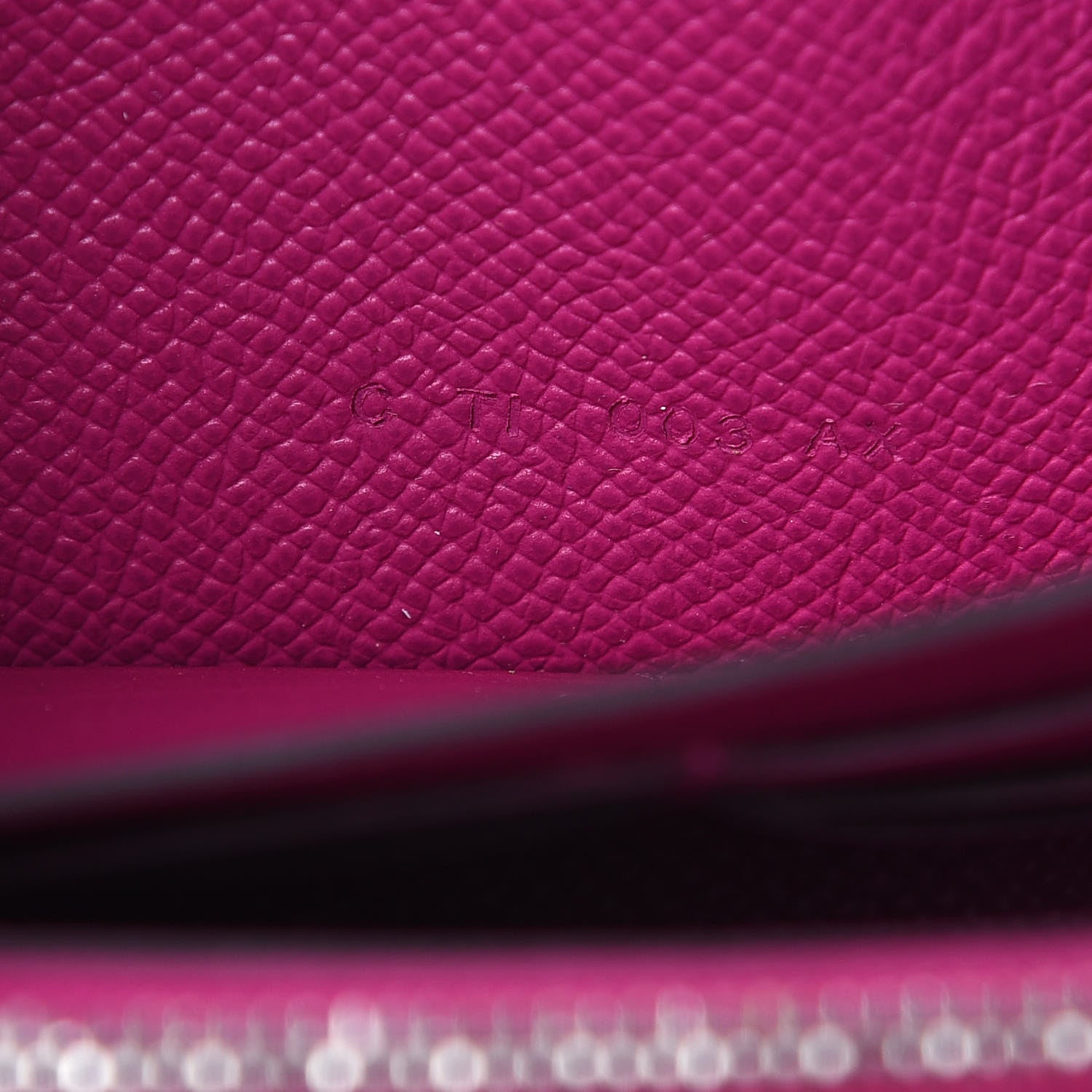 Hermes Epsom Kelly Longue Wallet Rose Pourpre 6 of 11