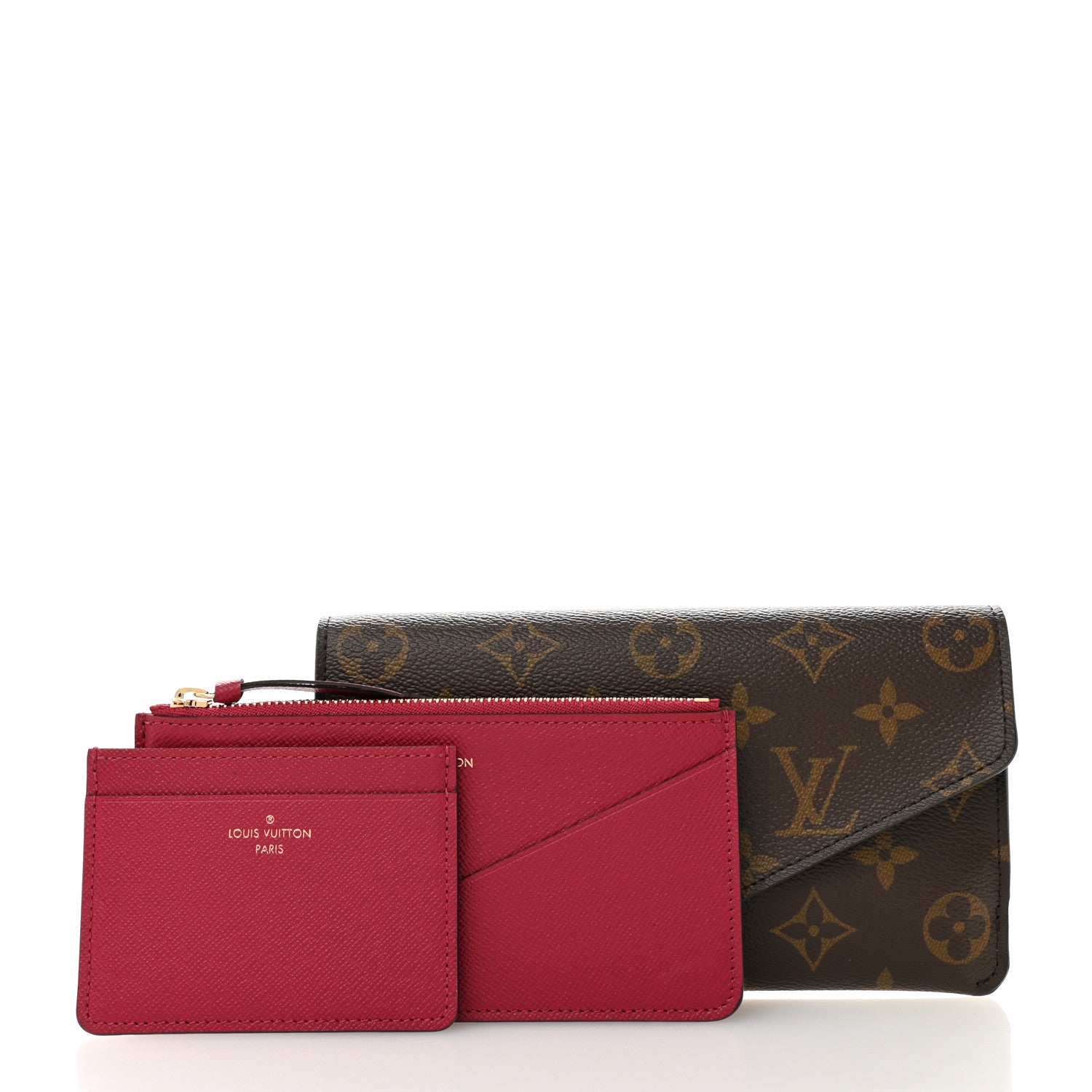 Louis Vuitton Monogram Jeanne Wallet Fuchsia 3 of 9