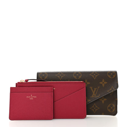 Louis Vuitton Monogram Jeanne Wallet Fuchsia 3 of 9