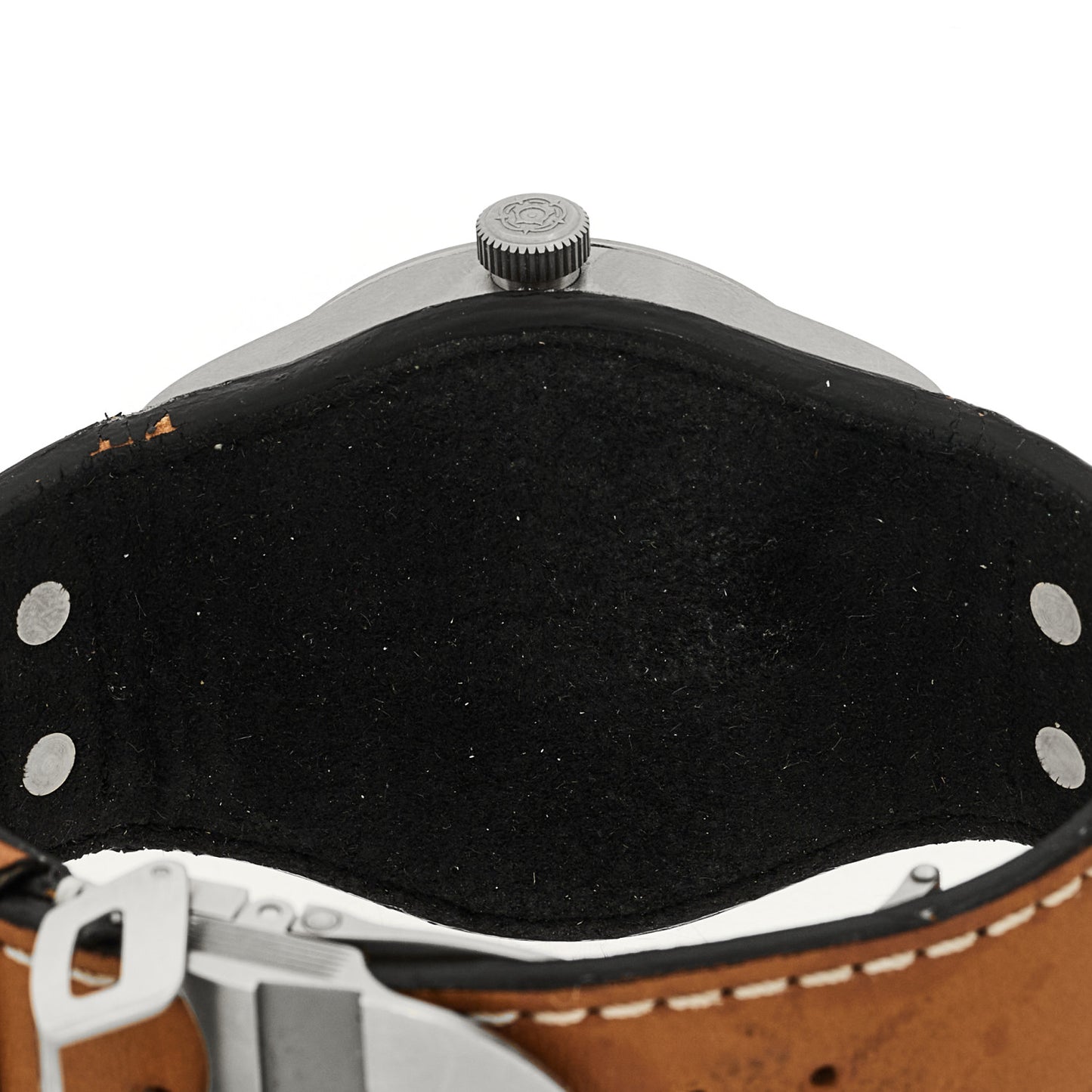Stainless Steel Calfskin 41mm Tudor Heritage Ranger Automatic Watch Black 79910