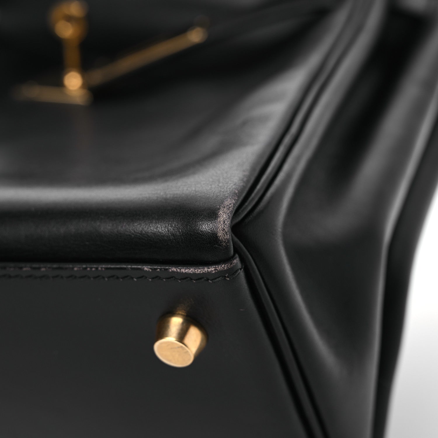Hermes Box Kelly Retourne 28 Black 11 of 18