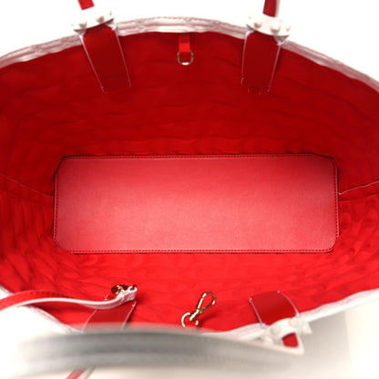 Christian Louboutin Nappa Embossed Small East West Cabata Tote White 6 of 12