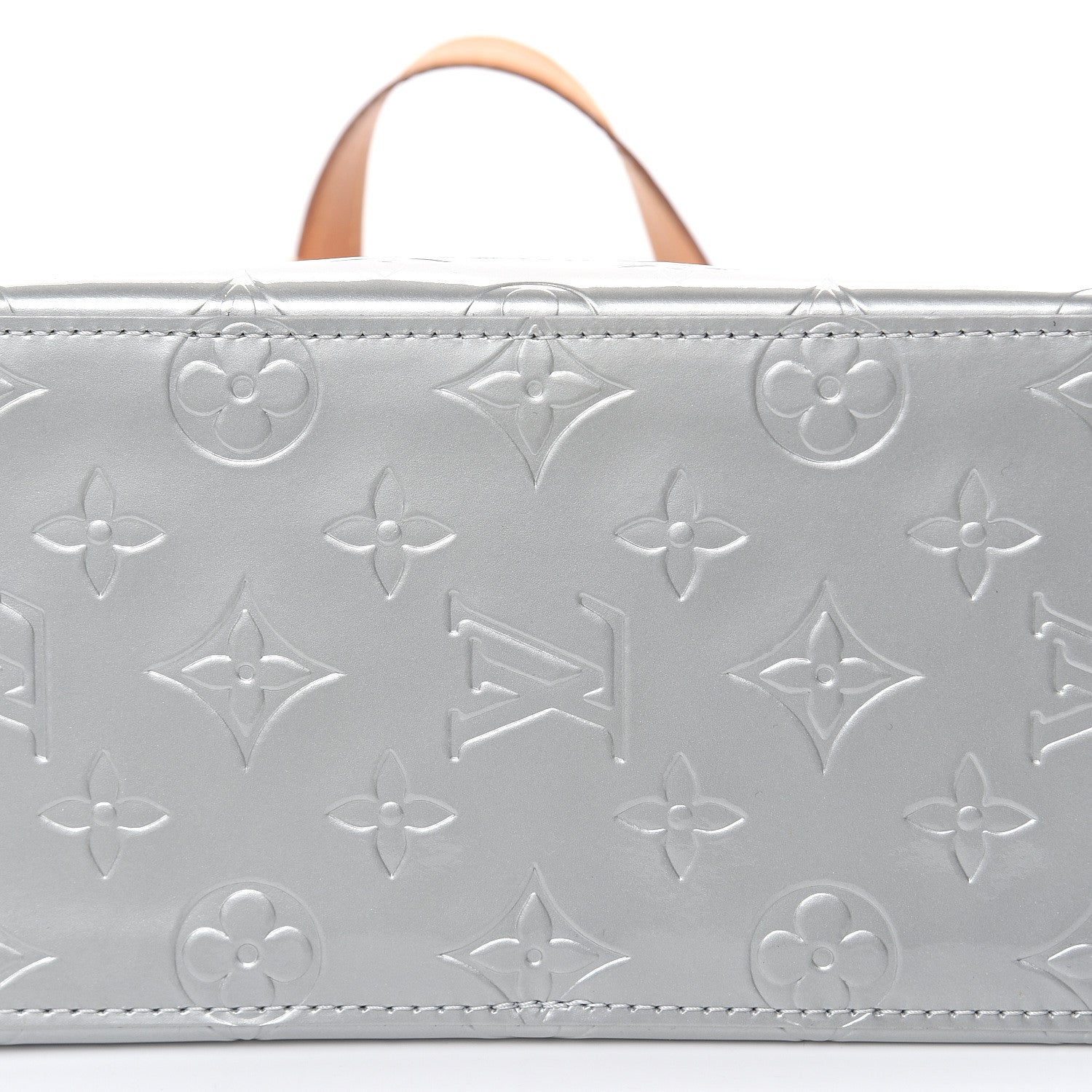 Louis Vuitton Vernis Reade PM Silver 8 of 10