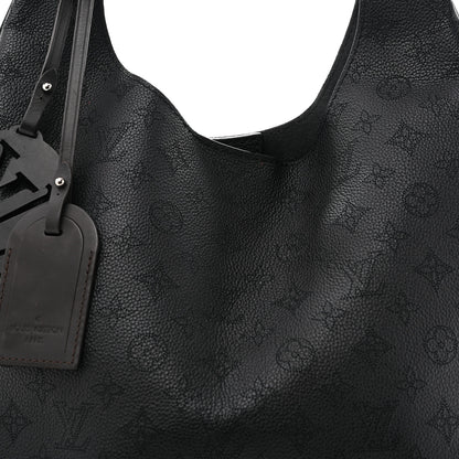 Louis Vuitton Mahina Carmel Hobo Black 7 of 10