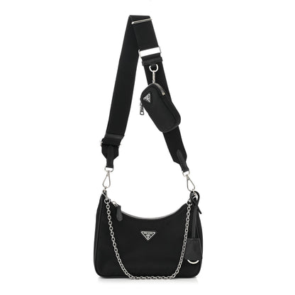 Prada Nylon Re-Edition 2005 Shoulder Bag Black 1 of 12
