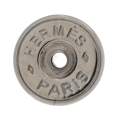 Hermes Buffalo Horn Palladium Earrings Multicolor 4 of 6