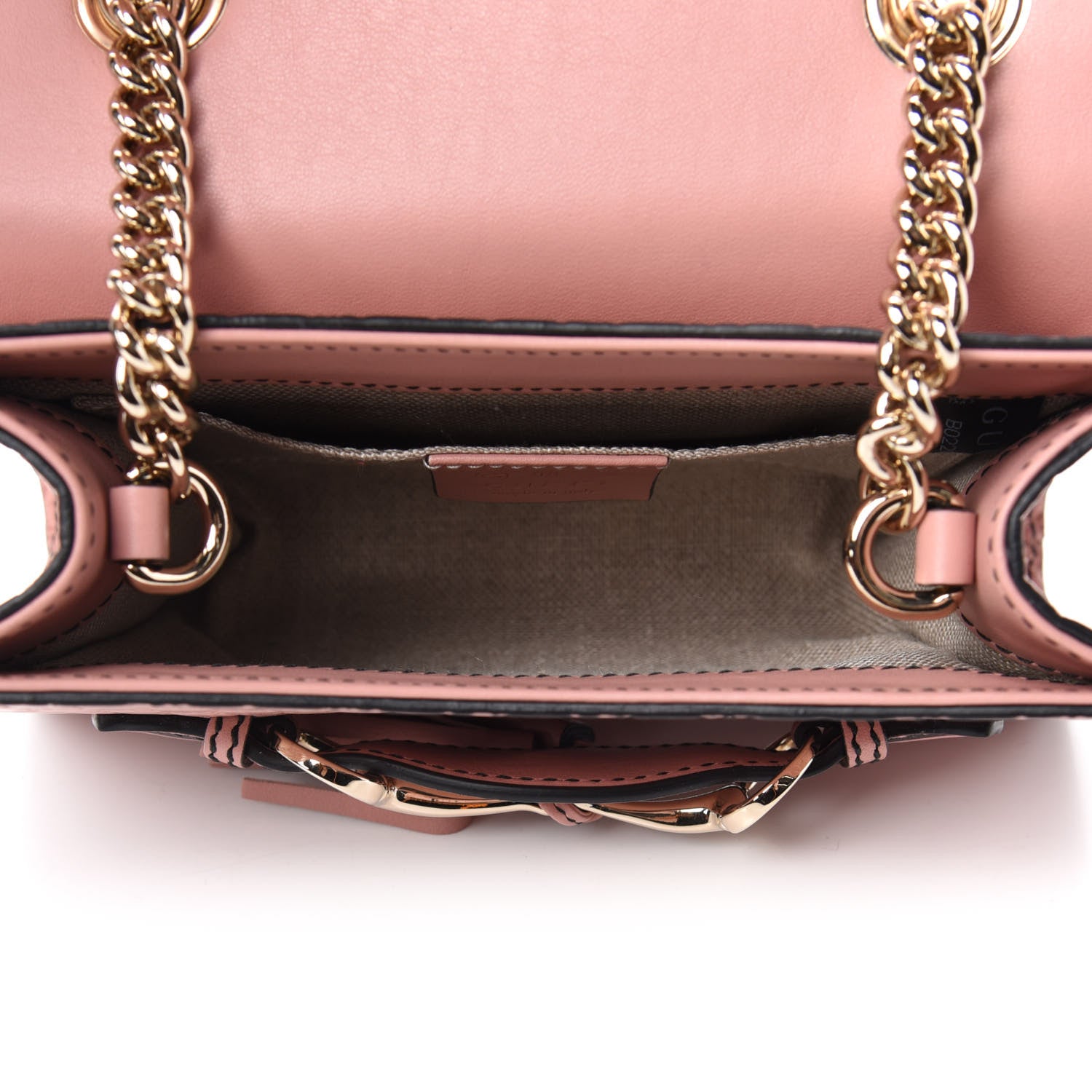 Gucci Microguccissima Mini Emily Shoulder Bag Soft Pink 5 of 10